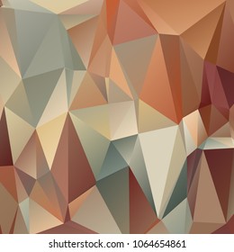 Abstract polygonal mosaic background consisting of triangles of different sizes and colors. Vector illustration in low poly style. Creative geometrical wallpaper. Crumpled colorful surface