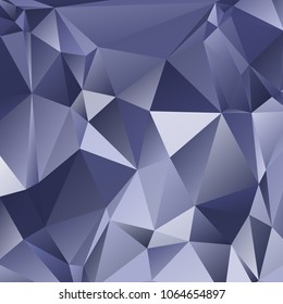 Abstract polygonal mosaic background consisting of triangles of different sizes and colors. Vector illustration in low poly style. Creative geometrical wallpaper. Crumpled colorful surface