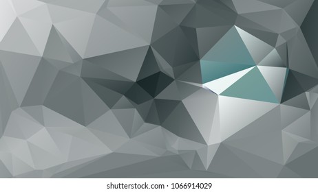 Abstract polygonal mosaic background consisting of triangles of different sizes and colors. Vector illustration in low poly style. Creative geometrical wallpaper. Crumpled colorful surface