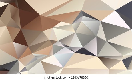 Abstract polygonal mosaic background consisting of triangles of different sizes and colors. Modern geometrical backdrop. Crumpled colorful surface.