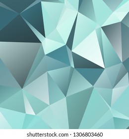 Abstract polygonal mosaic background consisting of triangles of different sizes and colors. Modern geometrical backdrop. Crumpled colorful surface.