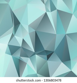 Abstract polygonal mosaic background consisting of triangles of different sizes and colors. Modern geometrical backdrop. Crumpled colorful surface.
