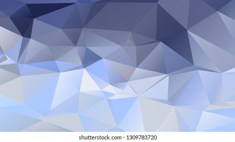 Abstract polygonal mosaic background consisting of triangles of different sizes and colors. Modern geometrical backdrop. Crumpled colorful surface.