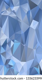 Abstract polygonal mosaic background consisting of triangles of different sizes and colors. Modern geometrical backdrop. Crumpled colorful surface.