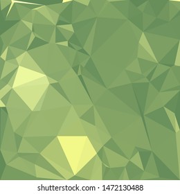 Abstract polygonal mosaic background consisting of triangles of different sizes and colors. Modern geometrical backdrop. Crumpled colorful surface.