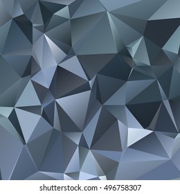 Abstract polygonal mosaic background consisting of triangles of different sizes and colors. Vector illustration in low poly style