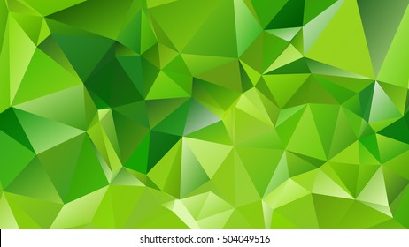 Abstract polygonal mosaic background consisting of triangles of different sizes and colors. Vector illustration in low poly style