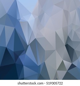 Abstract polygonal mosaic background consisting of triangles of different sizes and colors. Vector illustration in low poly style