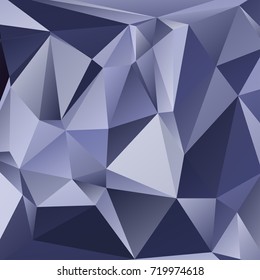 Abstract polygonal mosaic background consisting of triangles of different sizes and colors. Vector illustration in low poly style
