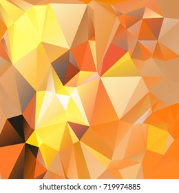 Abstract polygonal mosaic background consisting of triangles of different sizes and colors. Vector illustration in low poly style