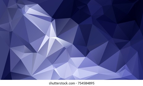 Abstract polygonal mosaic background consisting of triangles of different sizes and colors. Vector illustration in low poly style