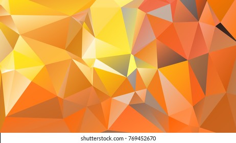 Abstract polygonal mosaic background consisting of triangles of different sizes and colors. Vector illustration in low poly style