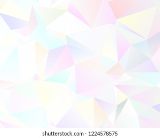 Abstract polygonal mosaic background. Pale pink-violet geometric background