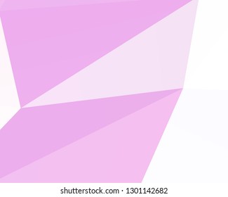 Abstract polygonal mosaic background. Pale pink-violet geometric background. Vector illustration