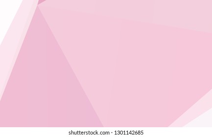 Abstract polygonal mosaic background. Pale pink-violet geometric background. Vector illustration