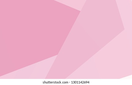 Abstract polygonal mosaic background. Pale pink-violet geometric background. Vector illustration