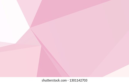 Abstract polygonal mosaic background. Pale pink-violet geometric background. Vector illustration