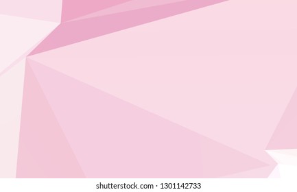 Abstract polygonal mosaic background. Pale pink-violet geometric background. Vector illustration