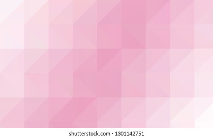 Abstract polygonal mosaic background. Pale pink-violet geometric background. Vector illustration