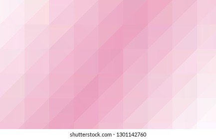 Abstract polygonal mosaic background. Pale pink-violet geometric background. Vector illustration