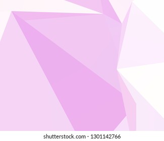 Abstract polygonal mosaic background. Pale pink-violet geometric background. Vector illustration