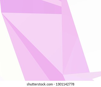 Abstract polygonal mosaic background. Pale pink-violet geometric background. Vector illustration