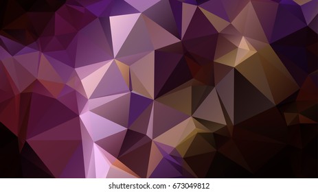 Abstract Polygonal Mosaic background of triangles lilac, pink color. Blurry grid. Vector illustration for business artwork. Creative Design Templates. For banners, poster, postcards, holiday.