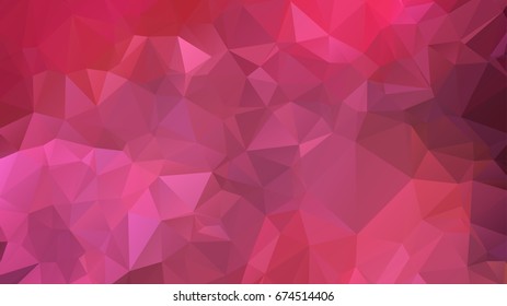 Abstract Polygonal Mosaic background of triangles lilac, pink color. Blurry grid. Vector illustration for business artwork. Creative Design Templates. For banners, poster, postcards, holiday.
