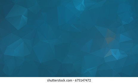 Abstract Polygonal Mosaic background of triangles blue color. Blurry grid. Vector illustration for business artwork. Creative Design Templates. For banners, poster, postcards, holiday.