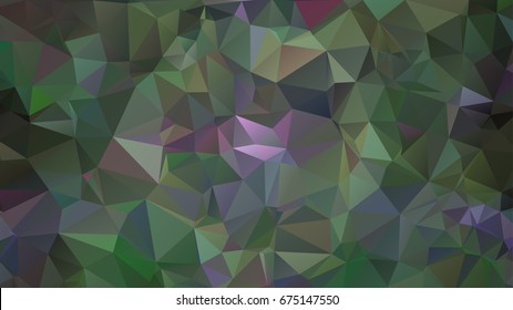 Abstract Polygonal Mosaic background of triangles malachite, lilac color. Blurry grid. Vector illustration for business artwork. Creative Design Templates. For banners, poster, postcards, holiday.