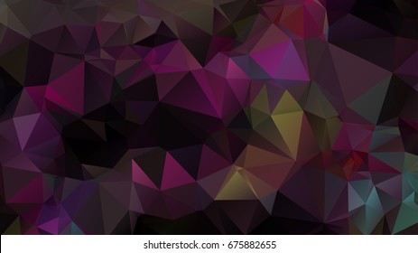 Abstract Polygonal Mosaic background of triangles lilac, pink color. Blurry grid. Vector illustration for business artwork. Creative Design Templates. For banners, poster, postcards, holiday.