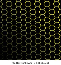 Abstract polygonal pattern design yollow location 120 angle background.