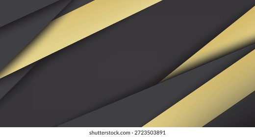 Abstractas patrón poligonal de lujo con oro
