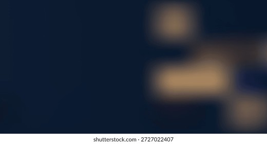 Abstractas línea dorada de lujo de patrón poligonal con fondo de Plantilla azul marino oscuro.