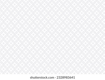 Abstract polygonal pattern luxury, White and grey ornament for fabric. Tender design for gift wrappers, wallpaper, wrapping paper