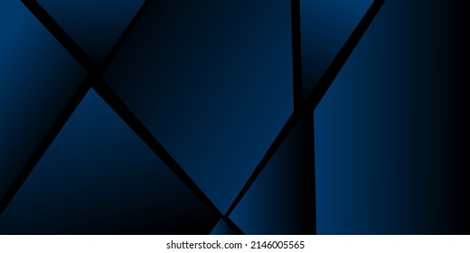 Abstract polygonal pattern. Shades of blue. Background design, cover, postcard, banner, wallpaper