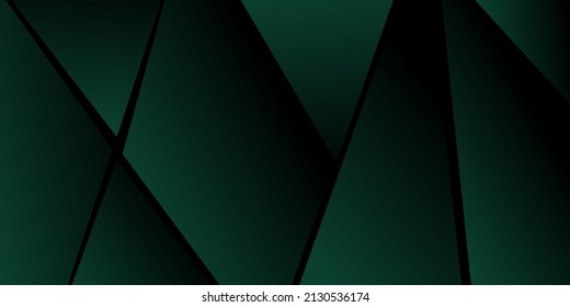 Resumen de patrón poligonal. Tonos verdes. Diseño de fondo, portada, postal, banner, papel tapiz