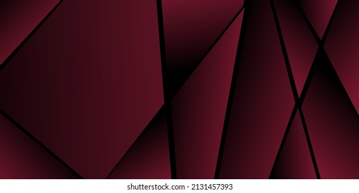 Abstract polygonal pattern. Shades of pink. Background design, cover, postcard, banner, wallpaper
