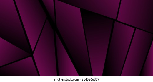 Abstract polygonal pattern. Shades of pink. Background design, cover, postcard, banner, wallpaper