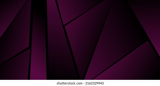 Abstract polygonal pattern. Shades of pink. Background design, cover, postcard, banner, wallpaper