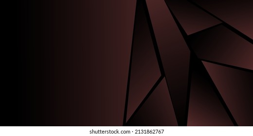 Abstract polygonal pattern. Shades of red. Background design, cover, postcard, banner, wallpaper