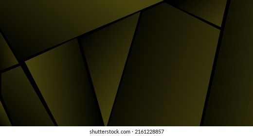 Abstract polygonal pattern. Shades of yellow. Background design, cover, postcard, banner, wallpaper