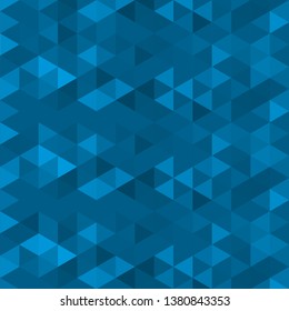 Abstract polygonal pattern of triangles. Geometric colorful mosaic background