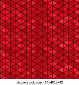Abstract polygonal pattern of triangles. Geometric colorful mosaic background