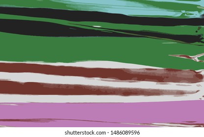 abstract polygonal shapes in contrasting colors