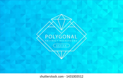 Abstract polygonal sky background texture, sky textured, banner polygon backgrounds, vector illustration for graphic design