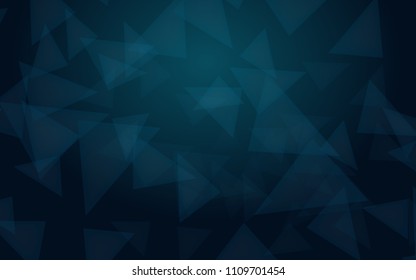 Abstract polygonal space background with connecting dots and lines. Connection structure. Technology concept. 