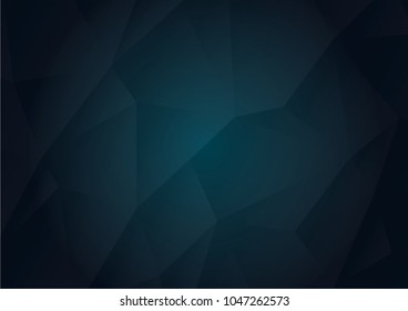 Abstract polygonal space low poly background.