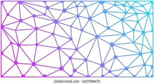 
Abstract polygonal space low poly dark background with connecting dots and lines. Connection structure.