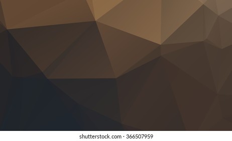 Abstract polygonal space low poly dark background